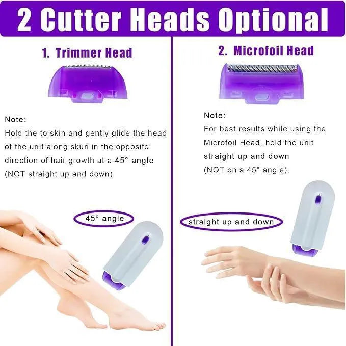 **Women’s Electric Hair Shaver – ABS Easy Clean | Rechargeable Body Hair Remover**