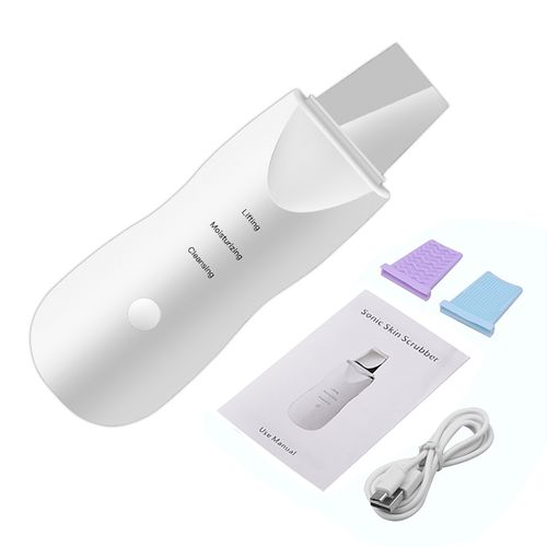 Ultrasonic Skin Scrubber – 5-in-1 Multifunctional Deep Face Cleansing